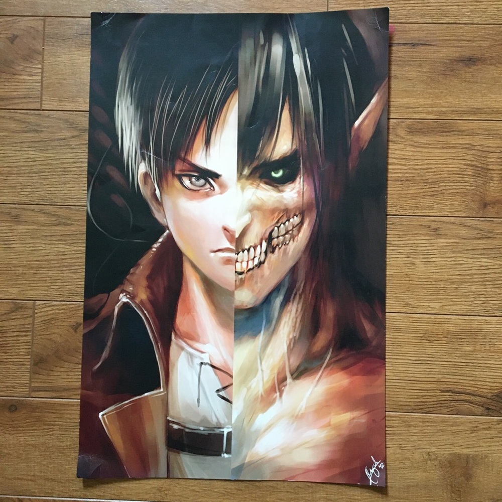 eren jaeger poster